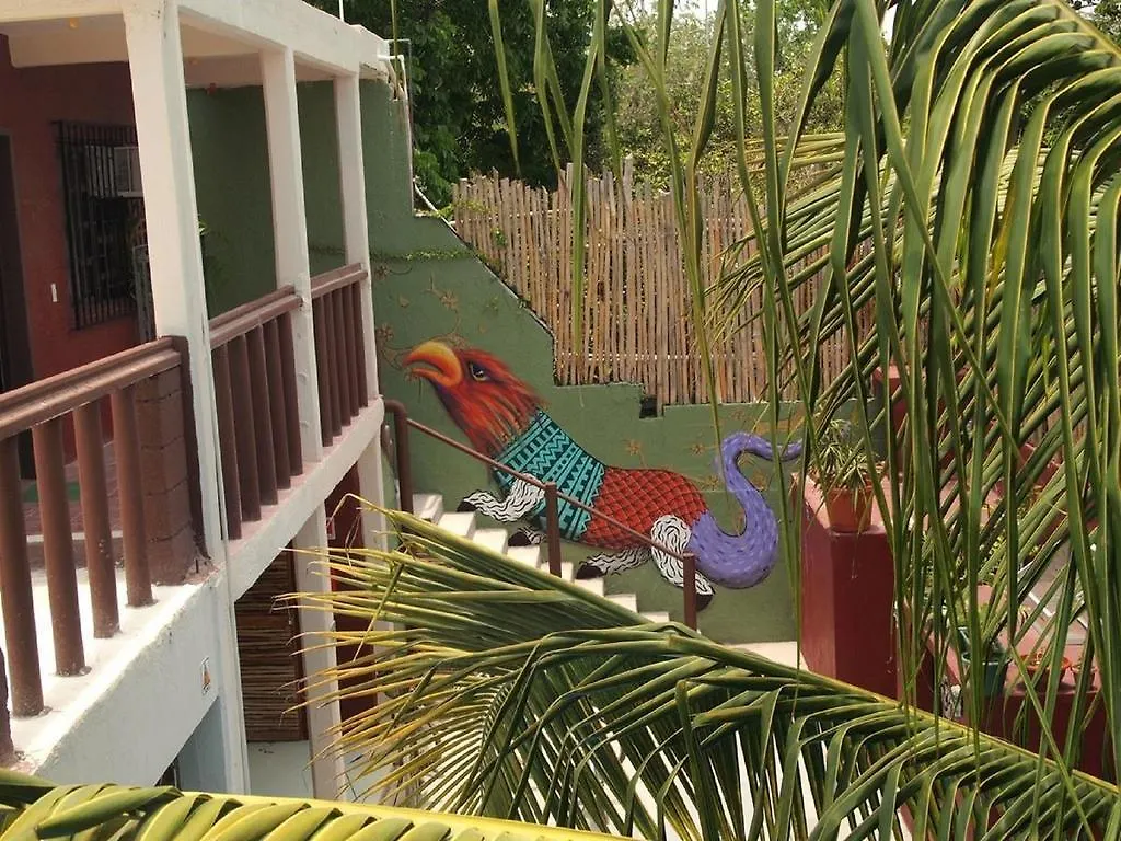 Vandrarhem Hostal Chalupa Tulum Mexiko